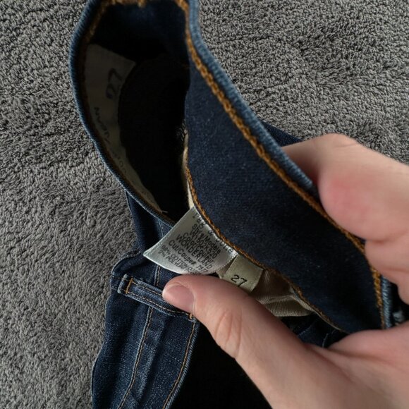 Rag & Bone Size 27x31 Women Blue Denim Dark Wash Jeans Cotton Blend W1502K520 - Picture 10 of 14